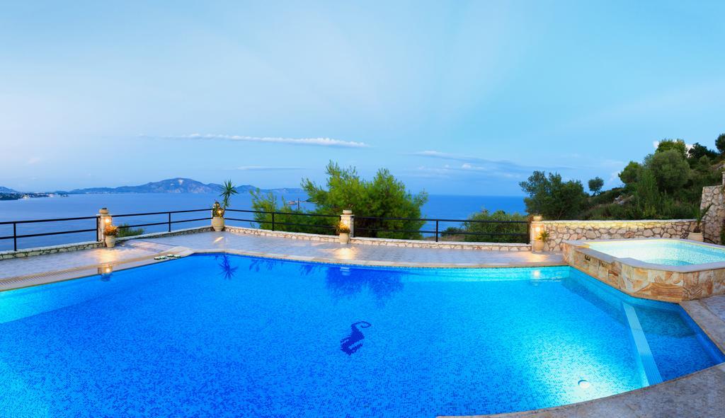 Villa Akros And Suites Keri Bagian luar foto